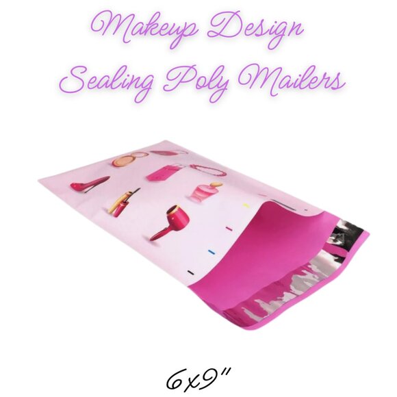 Makeup Design Poly Mailers Qty 20 Size 6x9 - Picture 1 of 2